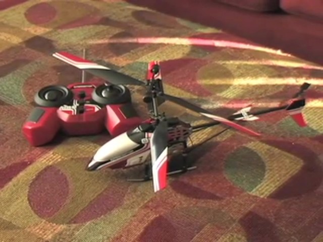 Remote - controlled Indoor / Outdoor Interceptor Helicopter  - image 1 from the video